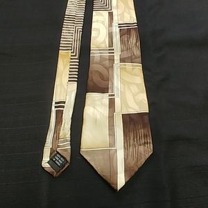 100% Silk Hand Made Geometric Tie